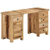 vidaXL Schreibtisch Massivholz Mango 140x50x77 cm