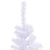 vidaXL K&uuml;nstlicher Weihnachtsbaum Wei&szlig; 120 cm PVC und Stahl