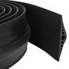 vidaXL Bodenabdichtung f&uuml;r die Garage 155 x 28 mm 6,5 m EPDM Gummi