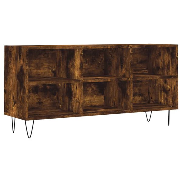 vidaXL TV-Schrank Räuchereiche 103,5x30x50 cm Holzwerkstoff