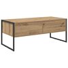 vidaXL Couchtisch Kunsthandwerk Eiche 100 x 46 x 40 cm Holzwerkstoff