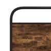 vidaXL Bettgestell ohne Matratze 135x190 cm Sonoma-Eiche Holzwerkstoff