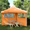 vidaXL Party-Zelt Orange 292 x 292 x 315 cm Oxford-Stoff