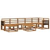 vidaXL Outdoor-Sofagarnitur 8 pcs Natur Massivholz Akazie