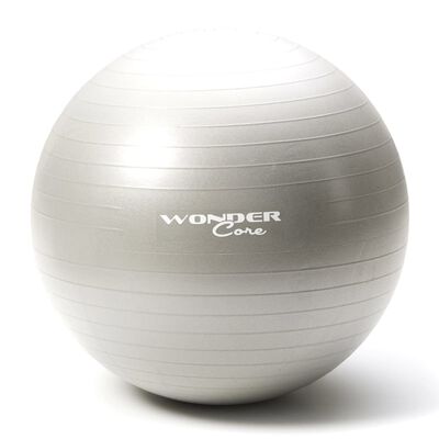 Wonder Core Gymnastikball Anti-Burst 75 cm Grau