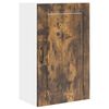 vidaXL Wandschrank PORTO Ger&auml;ucherte Eiche 50 x 31 x 80 cm
