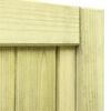 vidaXL Gartentor Imprägniertes Kiefernholz 125x100 cm