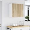 vidaXL H&auml;ngeschrank Lyon Sonoma-Eiche 60x31x60 cm Holzwerkstoff