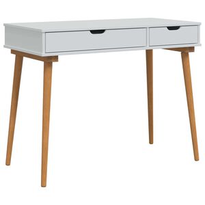 vidaxl Schminktisch FAUSKE Wei&szlig; 100 x 50 x 78 cm