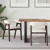 vidaXL Esszimmerst&uuml;hle 2 pcs Hellbraun 54 x 57 x 73 cm