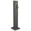 vidaXL Garten-Tanker Anthrazit 26 x 26 x 98 cm PE