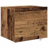 vidaXL Nachttisch 2 pcs Altholz 50 x 39 x 41 cm Holzwerkstoff