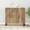 vidaXL Sideboard Artisan-Eiche 90 x 34 x 80 cm Holzwerkstoff