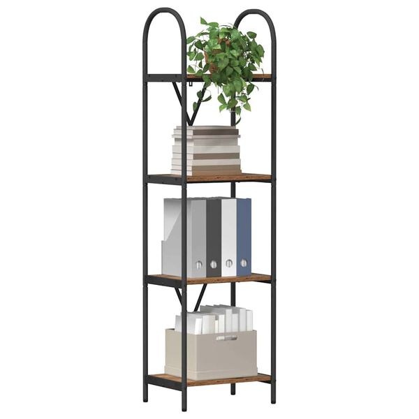 vidaXL B&uuml;cherregal Altholz 40 x 30 x 146 cm Holzwerkstoff