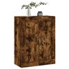 vidaXL Wandschrank R&auml;uchereiche 69,5x34x90 cm Holzwerkstoff