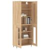 vidaXL Highboard Sonoma-Eiche 69,5x34x180 cm Holzwerkstoff
