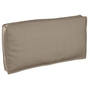 vidaXL Kissen Taupe 150 x 40 x 8 cm Oxford-Stoff