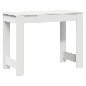 vidaXL Schreibtisch Wei&szlig; 100x45x75 cm Holzwerkstoff