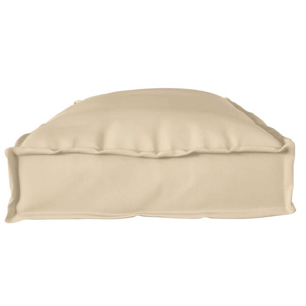 vidaXL Kissen Beige 100 x 40 x 8 cm Oxford-Stoff