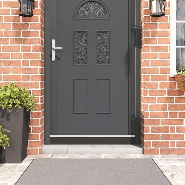 vidaXL Selbstklebende T&uuml;rb&uuml;rstendichtungen 2 pcs Wei&szlig; 100 cm