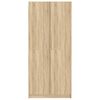 vidaXL Kleiderschrank Sonoma-Eiche 80x52x180 cm Holzwerkstoff