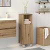 vidaXL Badschrank Artisan-Eiche 30x30x95 cm Holzwerkstoff