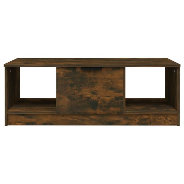 vidaXL Couchtisch R&auml;uchereiche 102x50x36 cm Holzwerkstoff