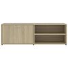 vidaXL TV-Schrank Sonoma-Eiche 120x34x37 cm Holzwerkstoff