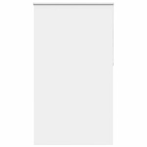 vidaXL Verdunkelungsrollo Wei&szlig; 130x230cm Stoffbreite 126,6cm Polyester