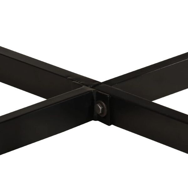 vidaXL Esstisch 110x75 cm Altholz Massivholz