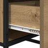 vidaXL Sideboard Artisan-Eiche 35,5 x 35 x 76 cm
