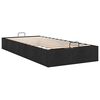 vidaXL Ottoman-Bett ohne Matratze Schwarz 80x200 cm Stoff