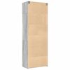 vidaXL Hochschrank Grau Sonoma 80x42,5x225 cm Holzwerkstoff