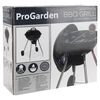 ProGarden Grill mit R&auml;dern 47 cm Schwarz