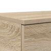 vidaXL Bettschubladen Sonoma-Eiche 140 x 36,5 x 16,5 cm Holzwerkstoff