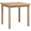 vidaXL Beistelltisch 45x45x45 cm Massivholz Teak