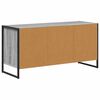 vidaXL TV-Schr&auml;nk Graues Sonoma 100 x 36 x 49,5 cm Holzwerkstoff