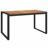 vidaXL Gartentisch mit Gestell U-Form 200x90x75 cm Akazie Massivholz