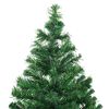 vidaXL K&uuml;nstlicher Weihnachtsbaum Beleuchtung Kugeln 150cm 380 Zweige