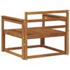 vidaXL Outdoor Mittelsofa Massivholz Akazie Natur