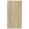 vidaXL Apothekerschrank Sonoma-Eiche 30x41x77,5 cm Holzwerkstoff