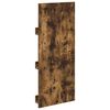 vidaXL Magazinregal Ger&auml;ucherte Eiche 43 x 11 x 102 cm Holzwerkstoff