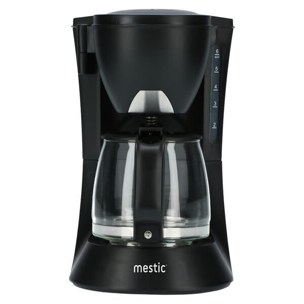 Mestic Kaffeemaschine f&uuml;r 6 Tassen MK-60 Schwarz
