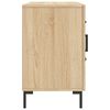 vidaXL Sideboard Sonoma-Eiche 100x36x60 cm Holzwerkstoff
