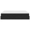 vidaXL Ottoman-Bett mit Matratzen Schwarz 180x200 cm Samt