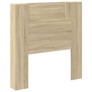 vidaXL Kopfteil Sonoma-Eiche 100 x 16,5 x 103,5 cm Holzwerkstoff