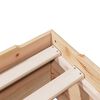 vidaXL Massivholzbett ohne Matratze Stapelbar 90x190 cm