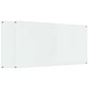 vidaXL K&uuml;chenr&uuml;ckwand 2 stk. Transparent 120 x 60 cm Geh&auml;rtetes Glas