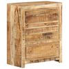 vidaXL Schubladenschrank 60x33x75 cm Massivholz Mango