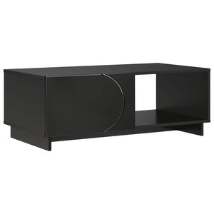 vidaXL Couchtisch Schwarz 95 x 50,5 x 35 cm Holzwerkstoff
